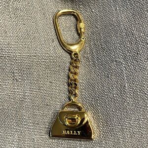 Bally Gold-Tone bag Charm